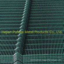 China Factory 2.4m Height Anti Climb Welded Mesh Fence / Clear View Wire Fence.